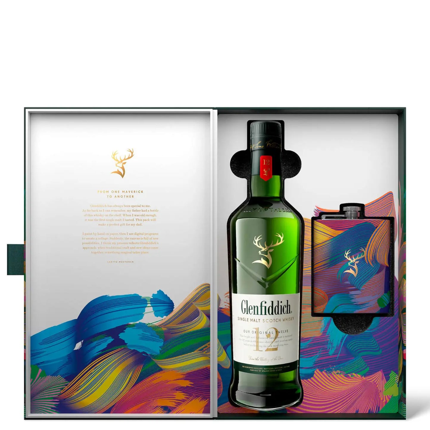 12 Year Old <br> Limited Edition Whisky Flask Set