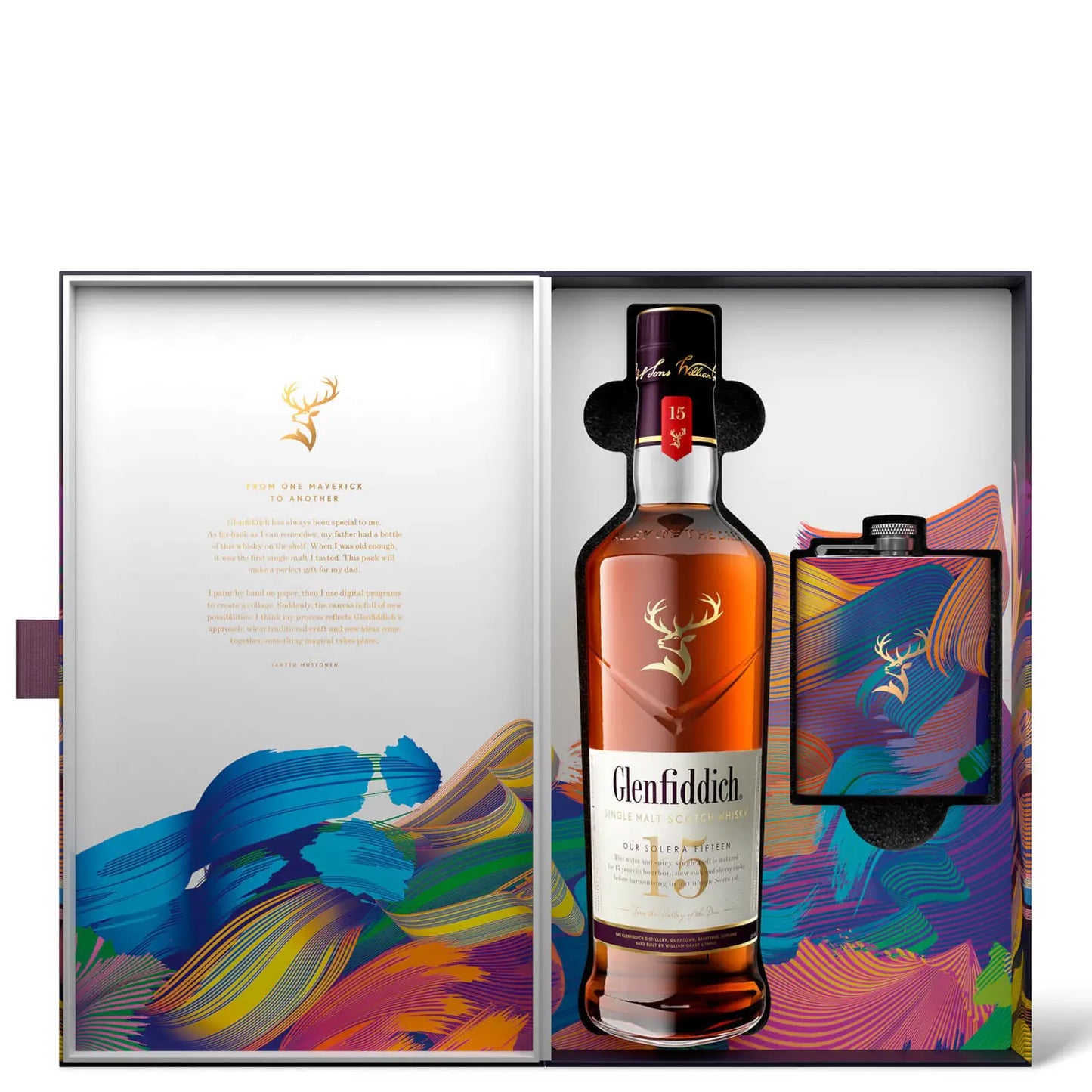15 Year Old <br> Limited Edition Whisky Flask Set