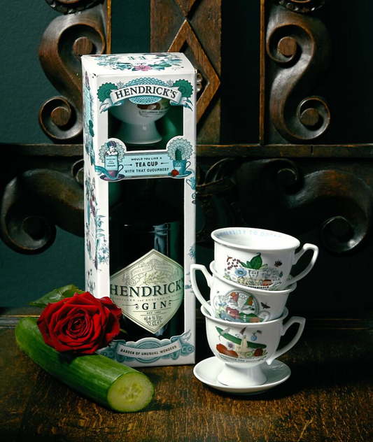 Hendrick's Gin with Teacup Giftset