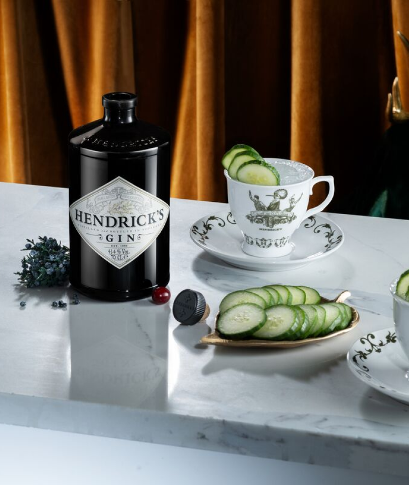 Hendrick's Gin with Teacup Giftset
