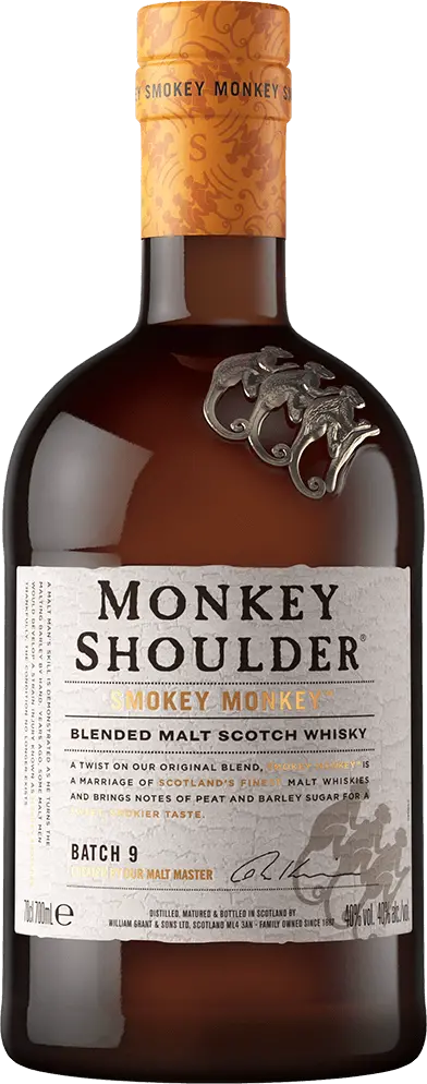 Monkey Shoulder & Limited-Edition Metal Cocktail Strainer Tin Gift Set