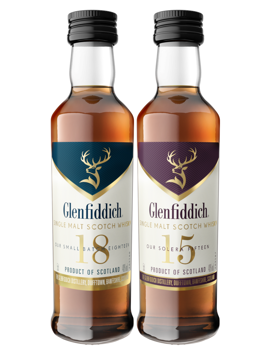 Miniature Gift 15 & 18 Year Old Single Malt Scotch Whisky